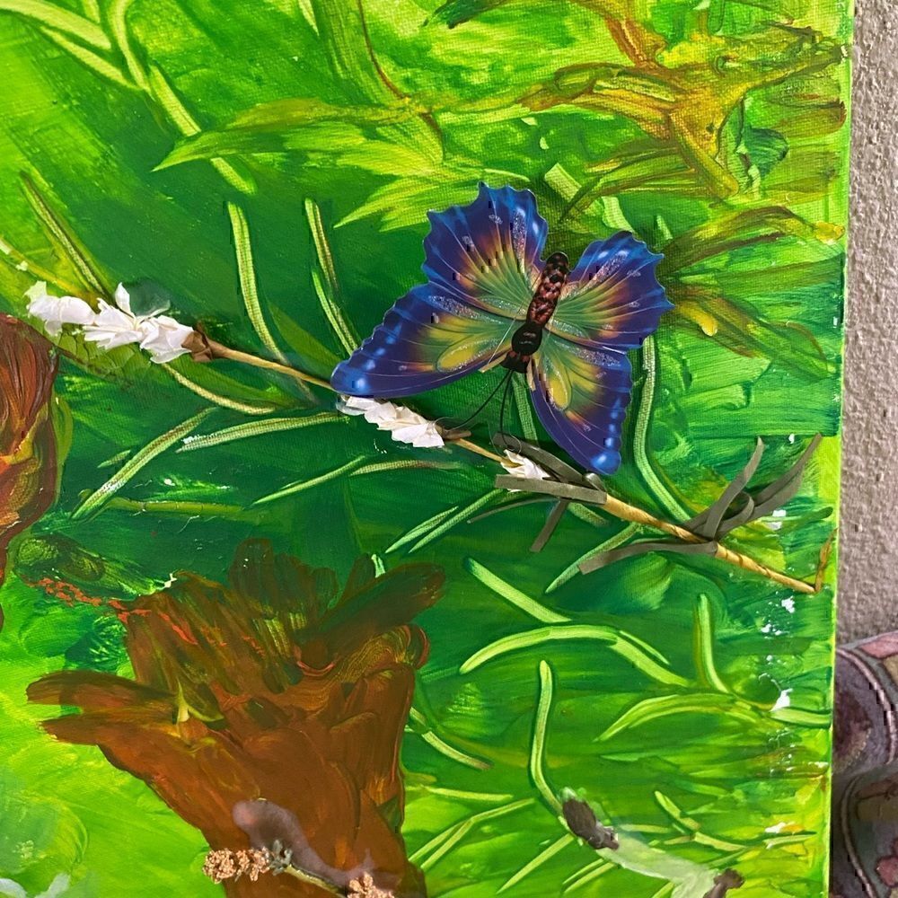 Ziya Life Of Nature Canvas Art 2023 19 1/2 x25 - Picture 3 of 7